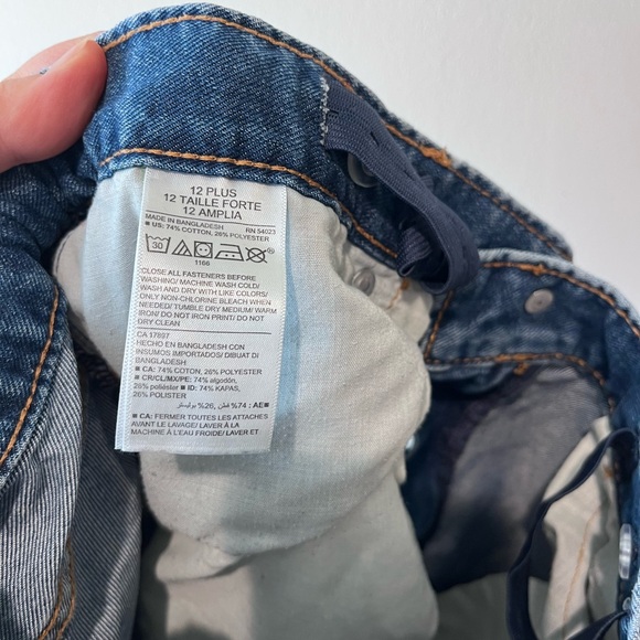 Old Navy Boys Jeans Bootcut Size 12 Plus - Picture 8 of 9